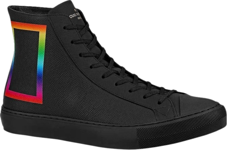Buy Louis Vutton Tattoo Sneaker Boot High 'Black' - 1A5QDX | GOAT