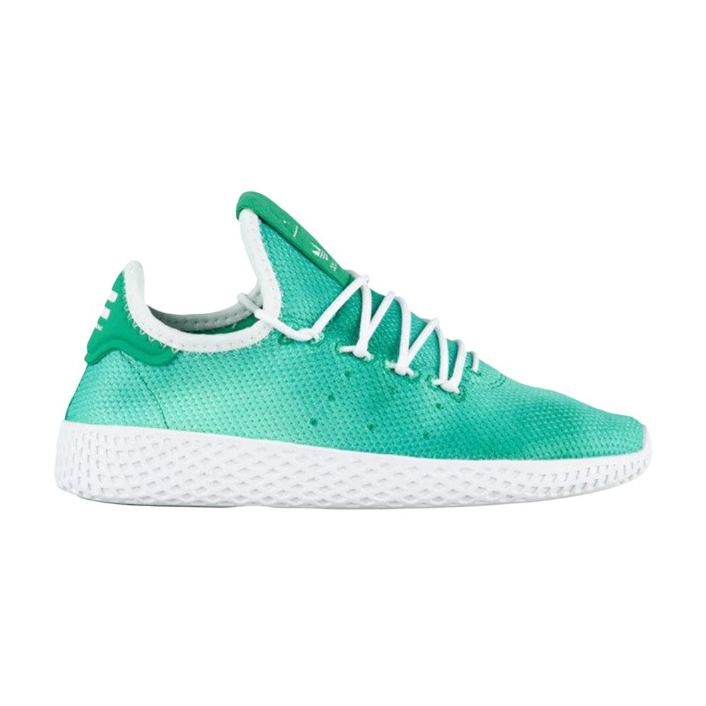 Pre-owned Adidas Originals Adidas Pharrell X Tennis Hu J 'green' | Kid's Size 12.5