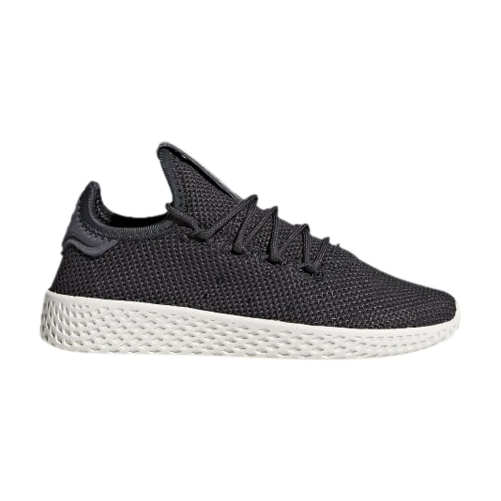 Pre-owned Adidas Originals Adidas Pharrell X Tennis Hu J 'carbon' | Black | Kid's Size 3