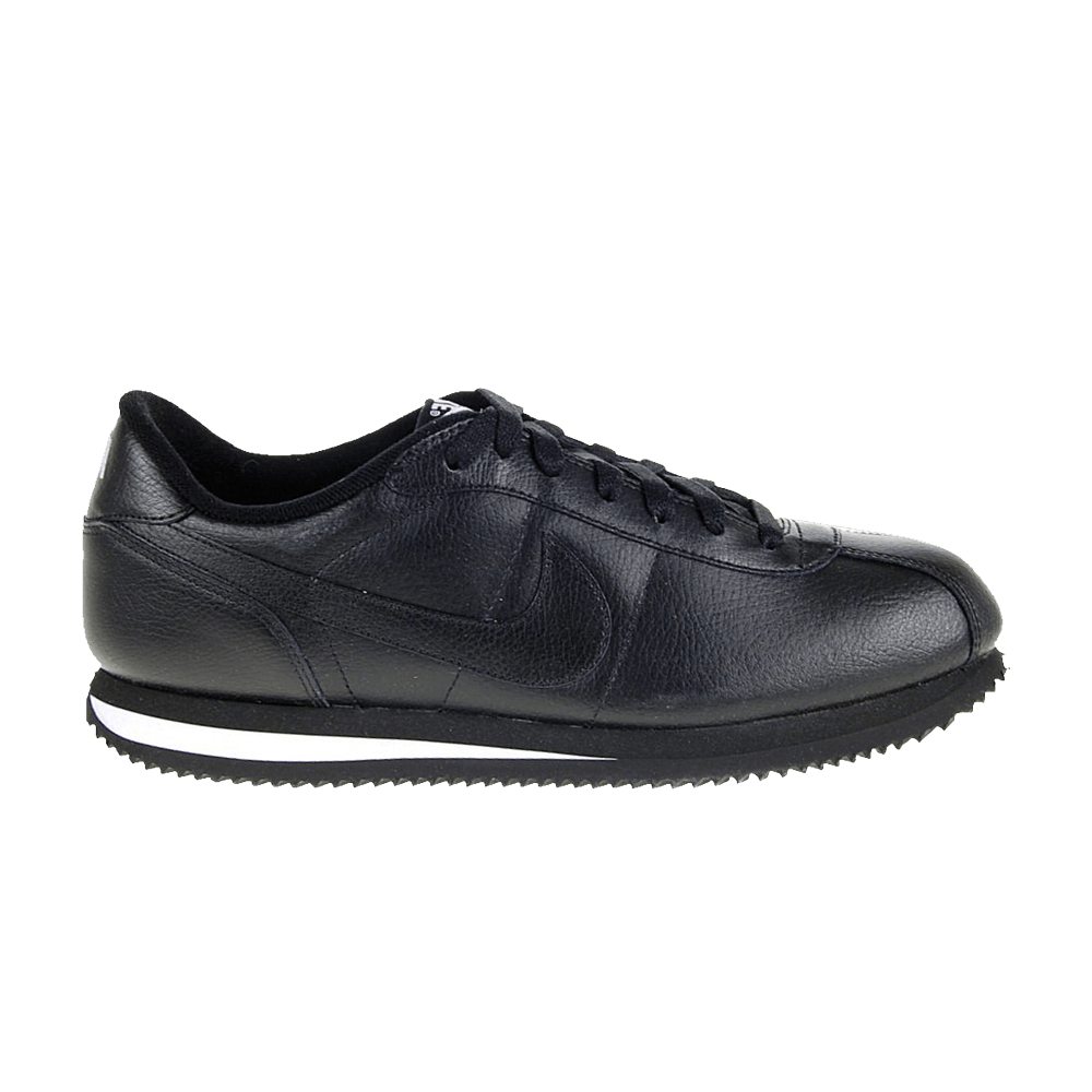 nike cortez basic leather 06 black