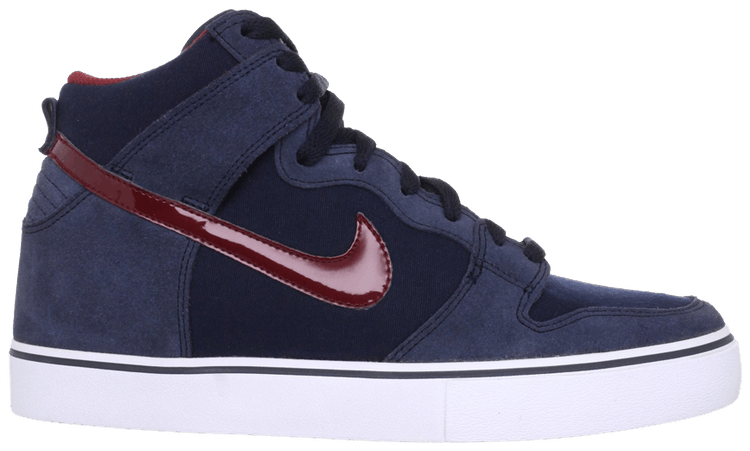 Nike Dunk High LR Obsidian Team Red