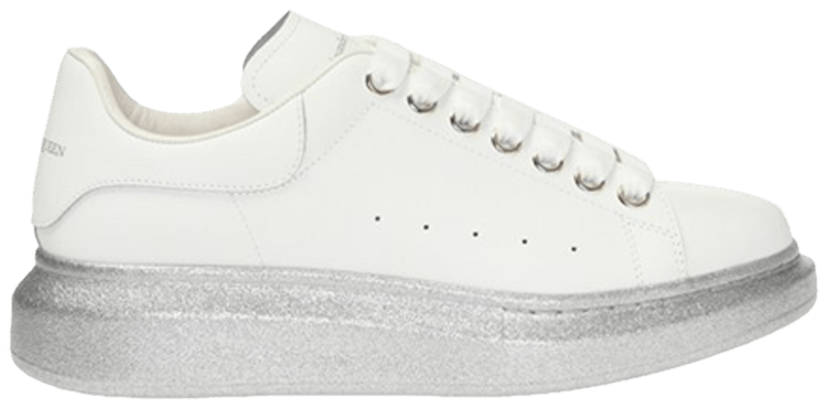 Buy Alexander McQueen Wmns Oversized Sneaker 'White Silver