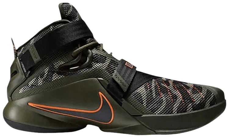Buy LeBron Soldier 9 Premium Camo Sample 749490 303 S GOAT CA