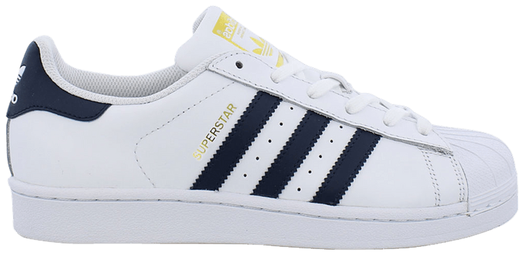 Adidas Wmns Superstar White Collegiate Navy