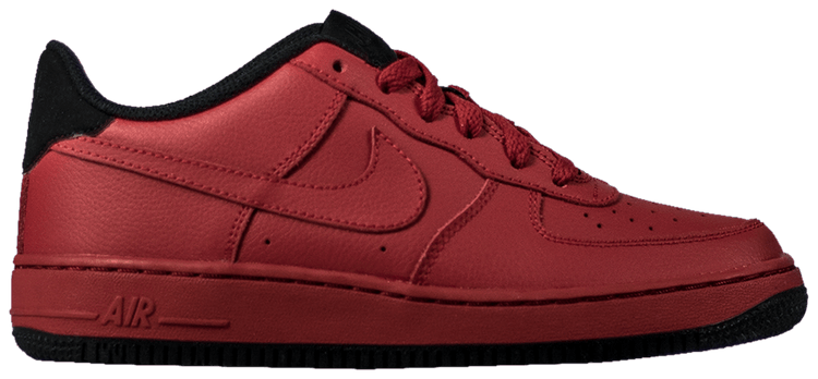 Nike Air Force 1 GS Gym Red Black