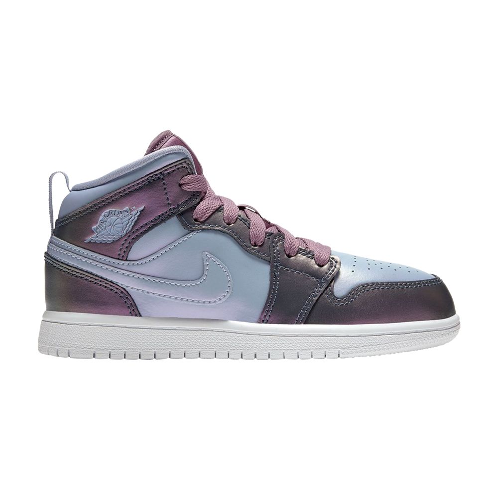 Air Jordan 1 Mid SE PS 'Monsoon Purple Rise' | Kid's Size 13.5 - AV5173-400