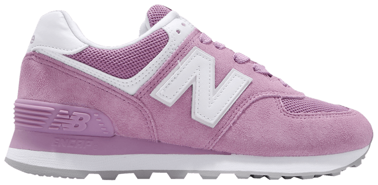 New Balance Wmns 574 Purple White