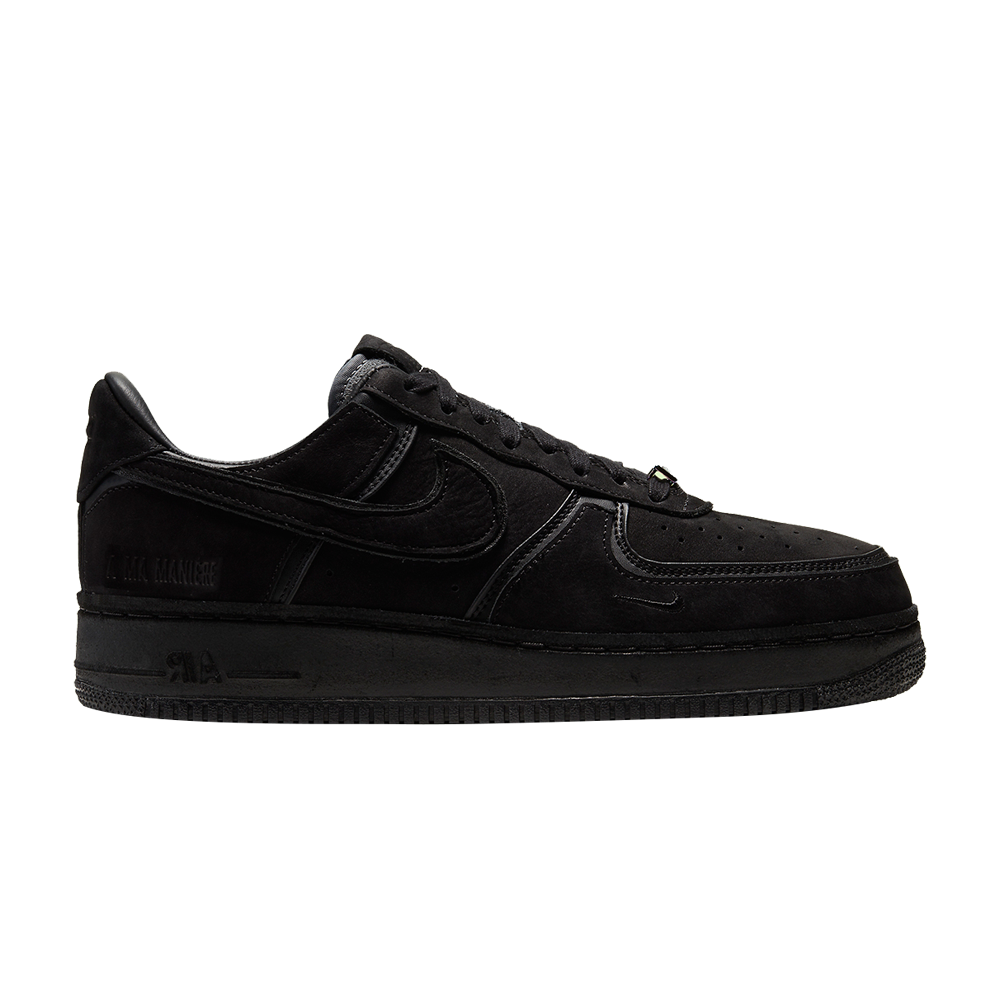 Pre-owned Nike A Ma Maniére X Air Force 1 Low 'hand Wash Cold - 989' In Black