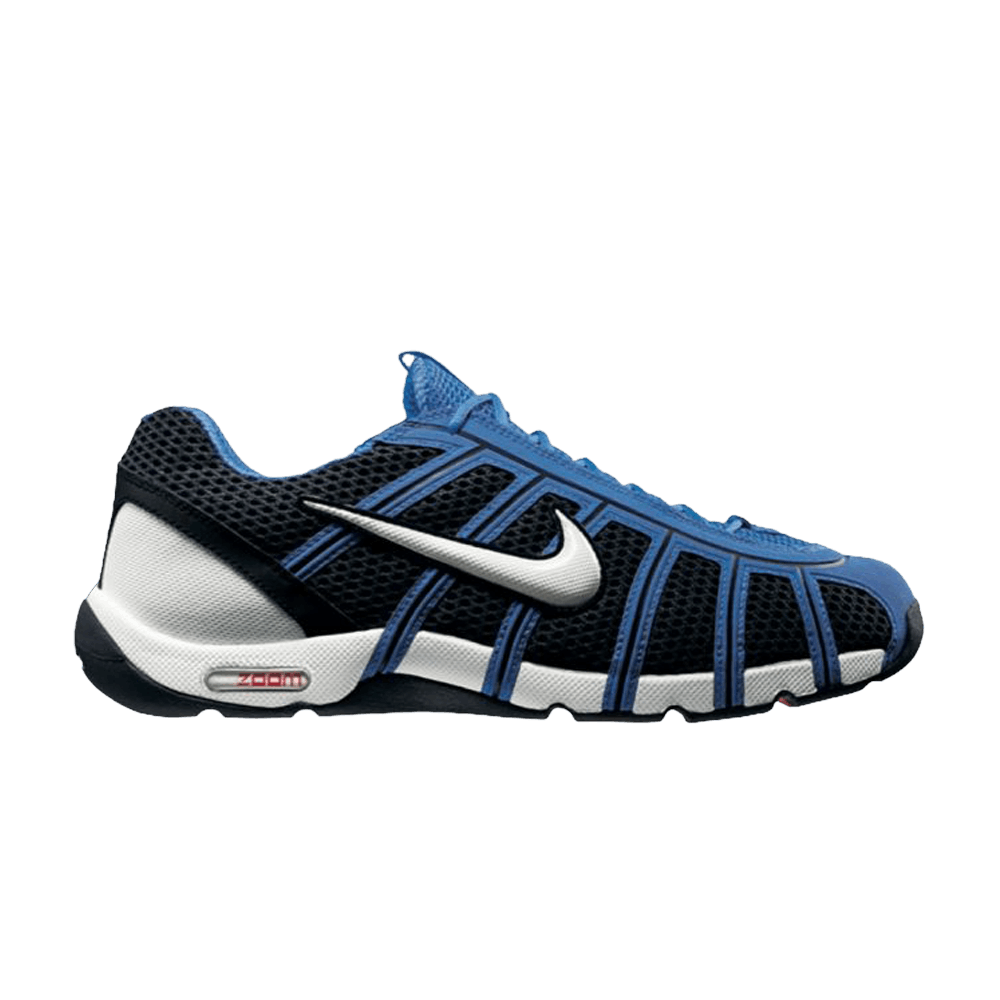 nike air zoom blue fencing shoe