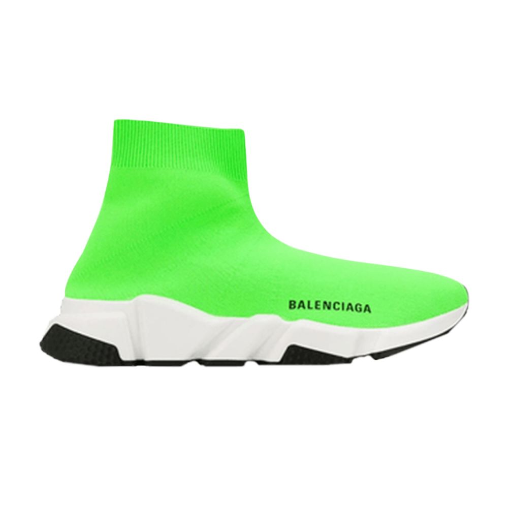 Pre-owned Balenciaga Wmns Speed Trainer 'vert Fluo' | Green | Women's Size 36