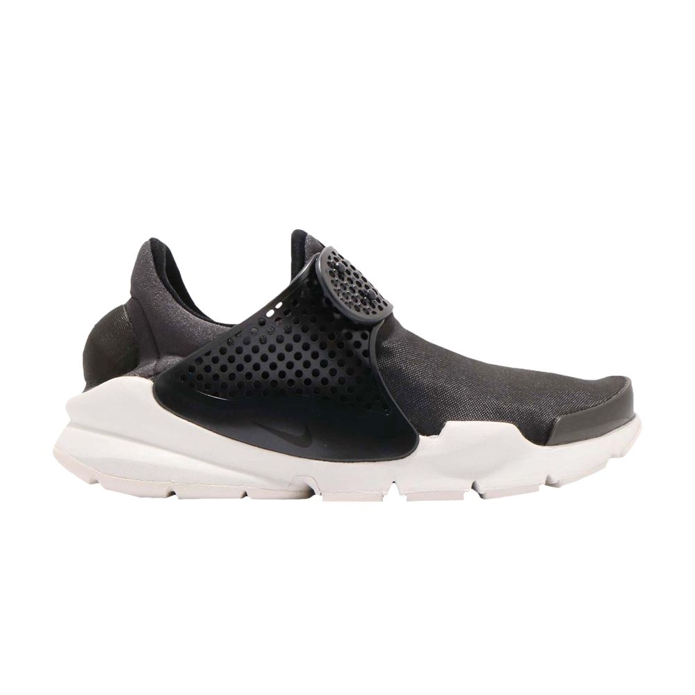 Pre-owned Nike Wmns Sock Dart Prm Txt Hk 'metallic Hematite' In Black