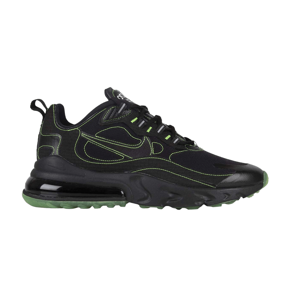 air max 270 react black electric green