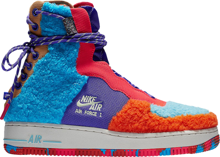 Citar costo aceptar Buy Wmns Air Force 1 Rebel XX 'Colored Sherpa' - CQ7518 571 - Multi-Color |  GOAT