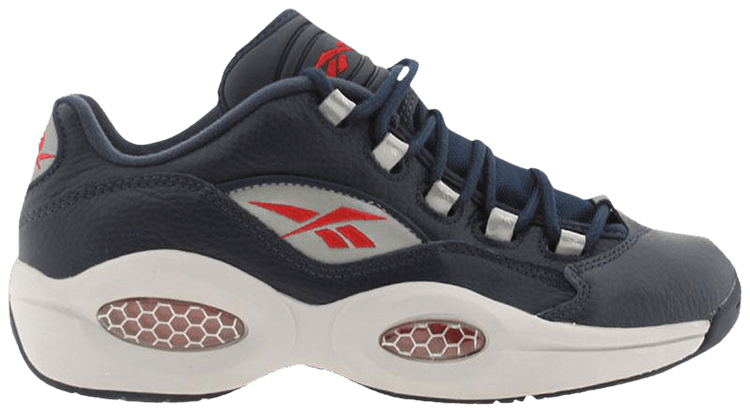 Reebok Question Low Navy Red
