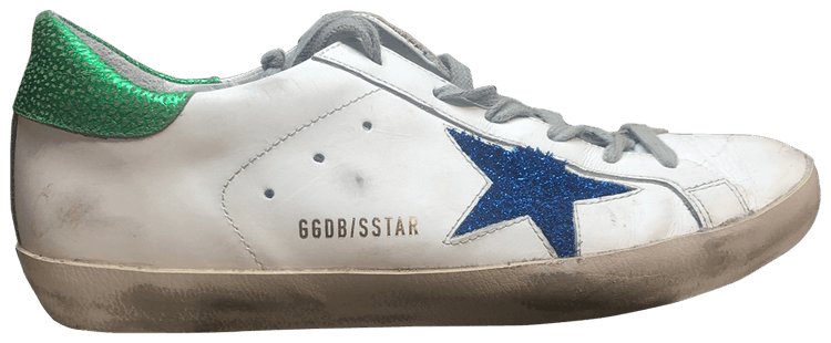 Golden Goose Superstar White Bluette