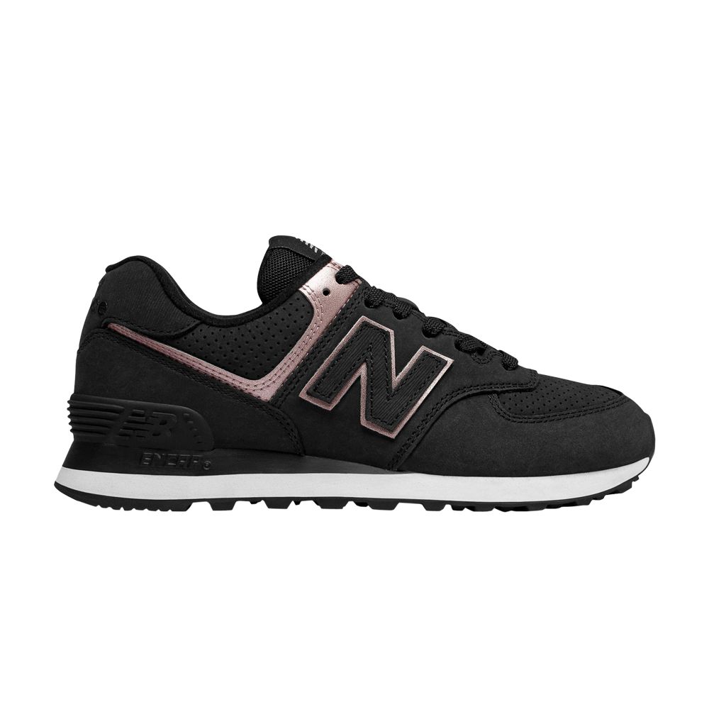 Pre-owned New Balance Wmns 574 'black Rose'