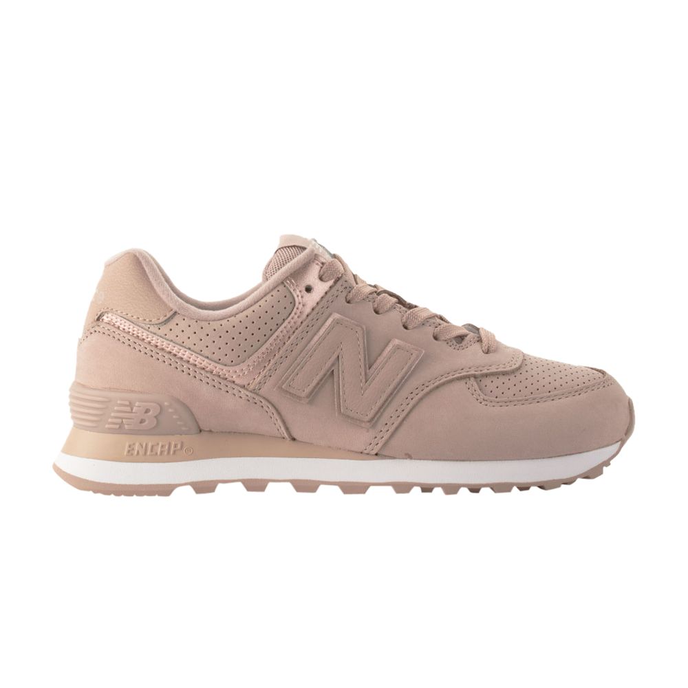 Pre-owned New Balance Wmns 574 'au Lait' | Tan | Women's Size 6 In Brown