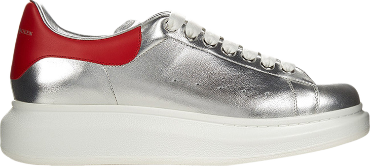 Alexander McQueen Oversized Sneaker 'Silver Coccinelle'