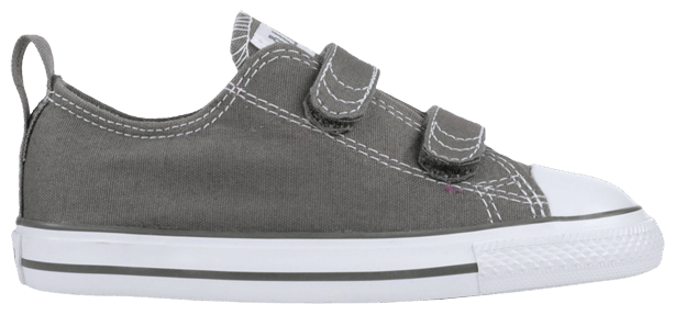 Converse Chuck Taylor All Star 2V Low Infant Charcoal Grey
