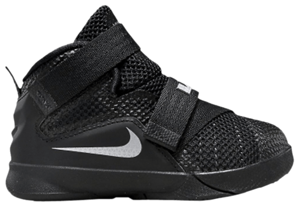 Nike LeBron Soldier 9 TD Black Metallic Silver