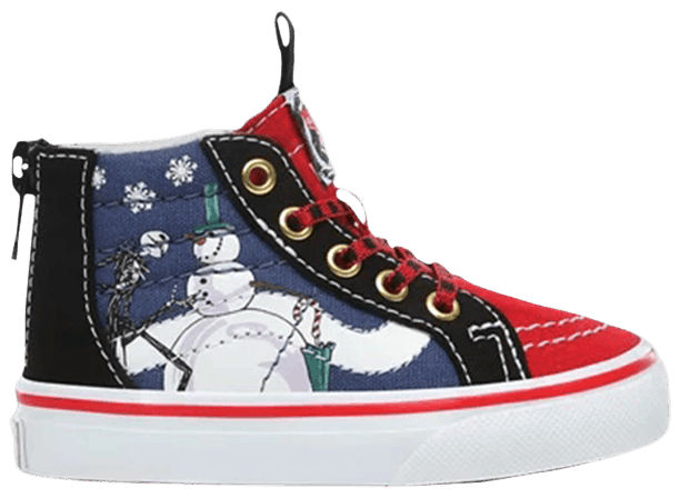 The Nightmare Before Christmas x Vans Sk8 Hi Zip TD Christmastown
