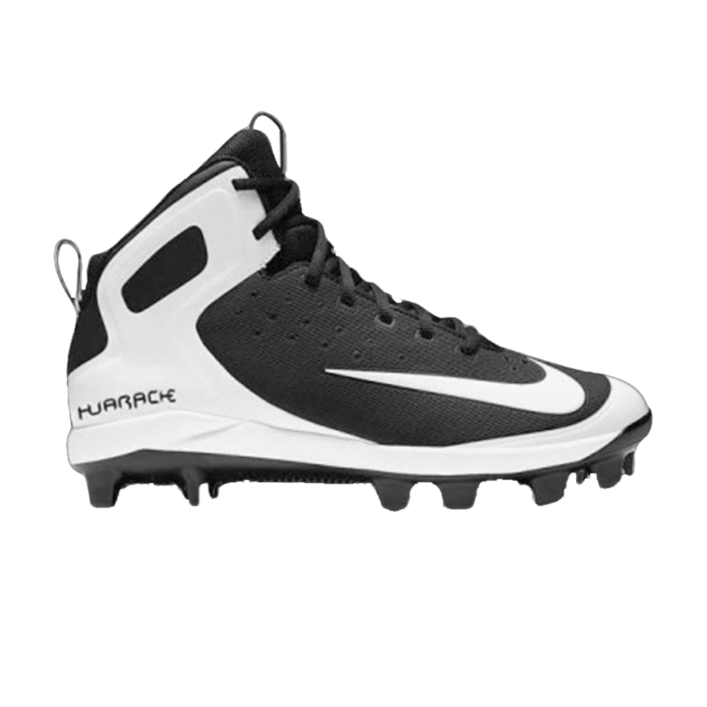 Alpha Huarache Pro Mid MCS 'Black White 