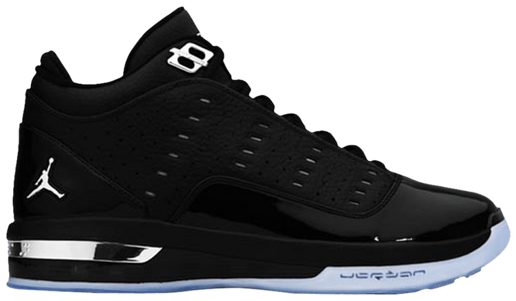 Air Jordan One6One7 Black Metallic Silver