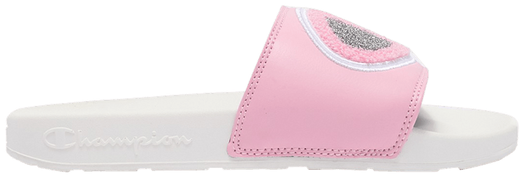 IPO Slides Kids 'Pink Chenille Logo'