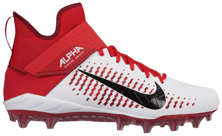 Nike Alpha Menace Pro 2 Mid White University Red