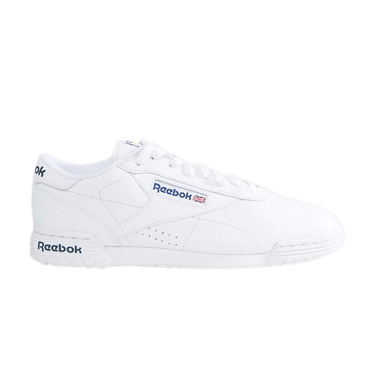 Size 10.0 Ex O Fit White Royal Blue