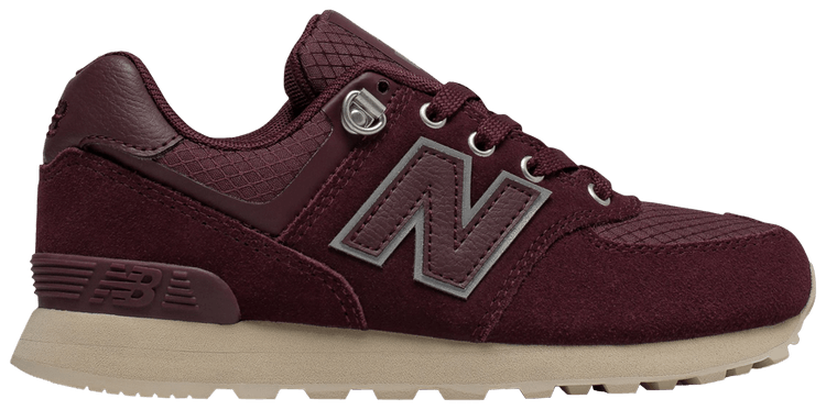 New Balance 574 Kids Dark Burgundy