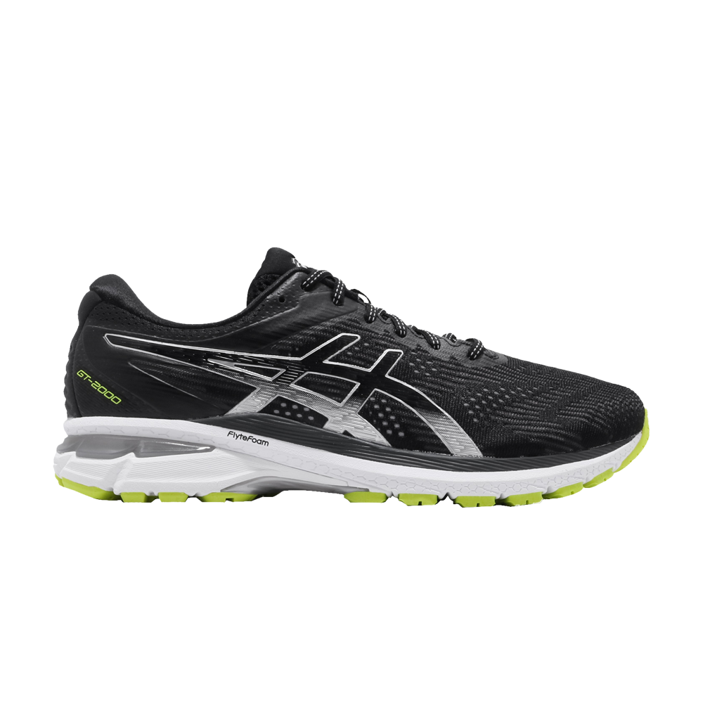 Pre-owned Asics Gt 2000 8 Lite Show 'pure Silver' In Black