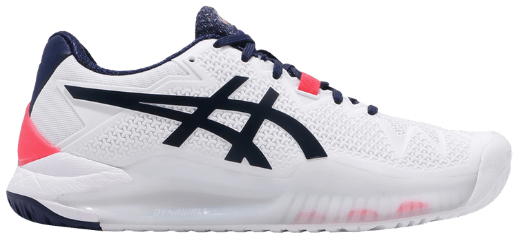 Asics Wmns Gel Resolution 8 White Peacoat