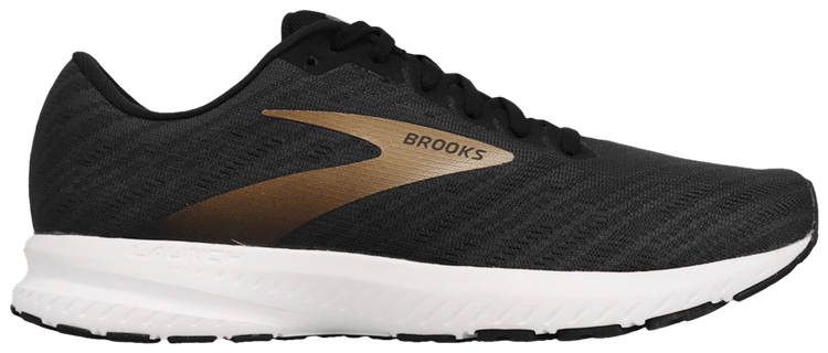 Brooks Launch 7 Wide Black Gold