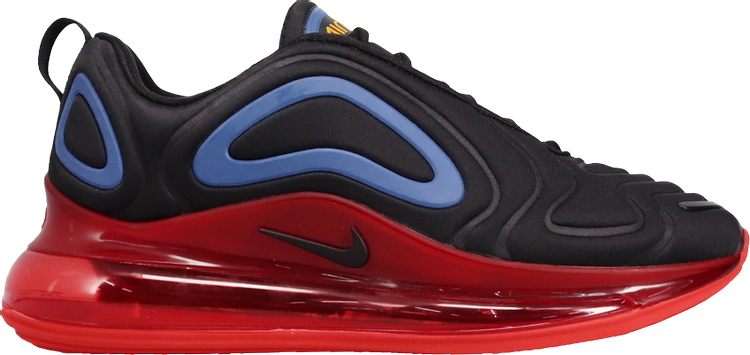  Nike Air Max 720 Waves, Blue Void / Red Orbit-black, 10  Women/8.5 Men : Clothing, Shoes & Jewelry