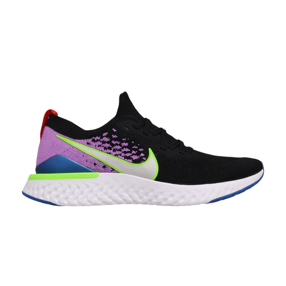 Nike Epic React Flyknit 2 'Reflect Silver' | Black | Men's Size 10