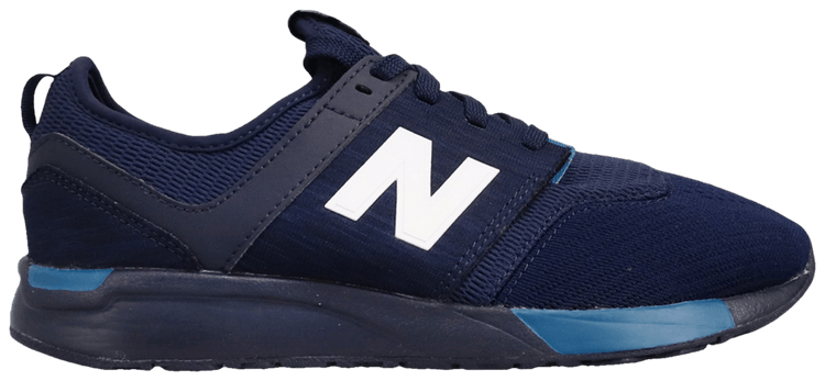 New Balance 247 Kids Wide Navy White