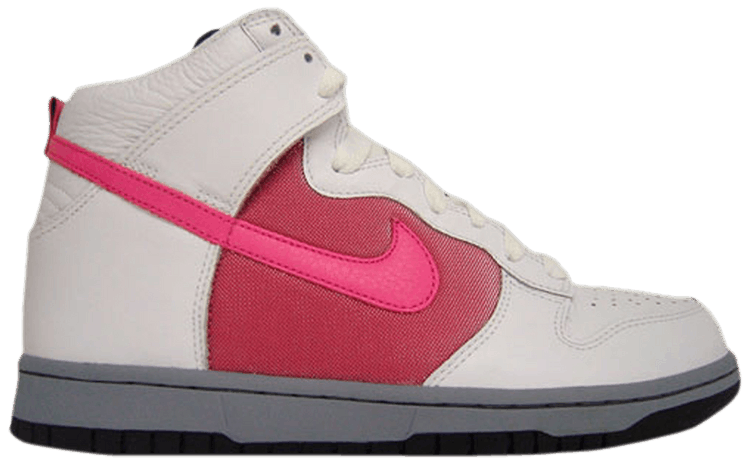 Nike Wmns Dunk High White Pink Clay