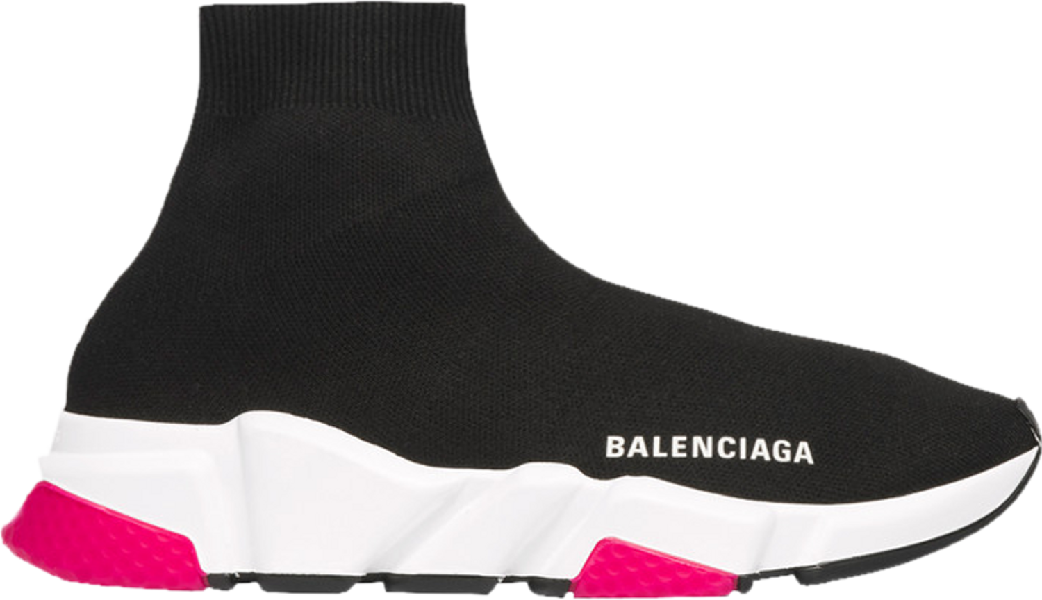 Buy Balenciaga Wmns Speed Trainers 'Black Pink' - 540681 W05G0 1000 | GOAT