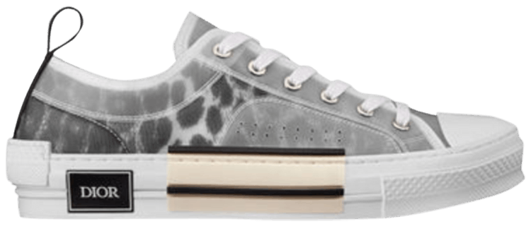 Dior B23 Low Leopard   Grey