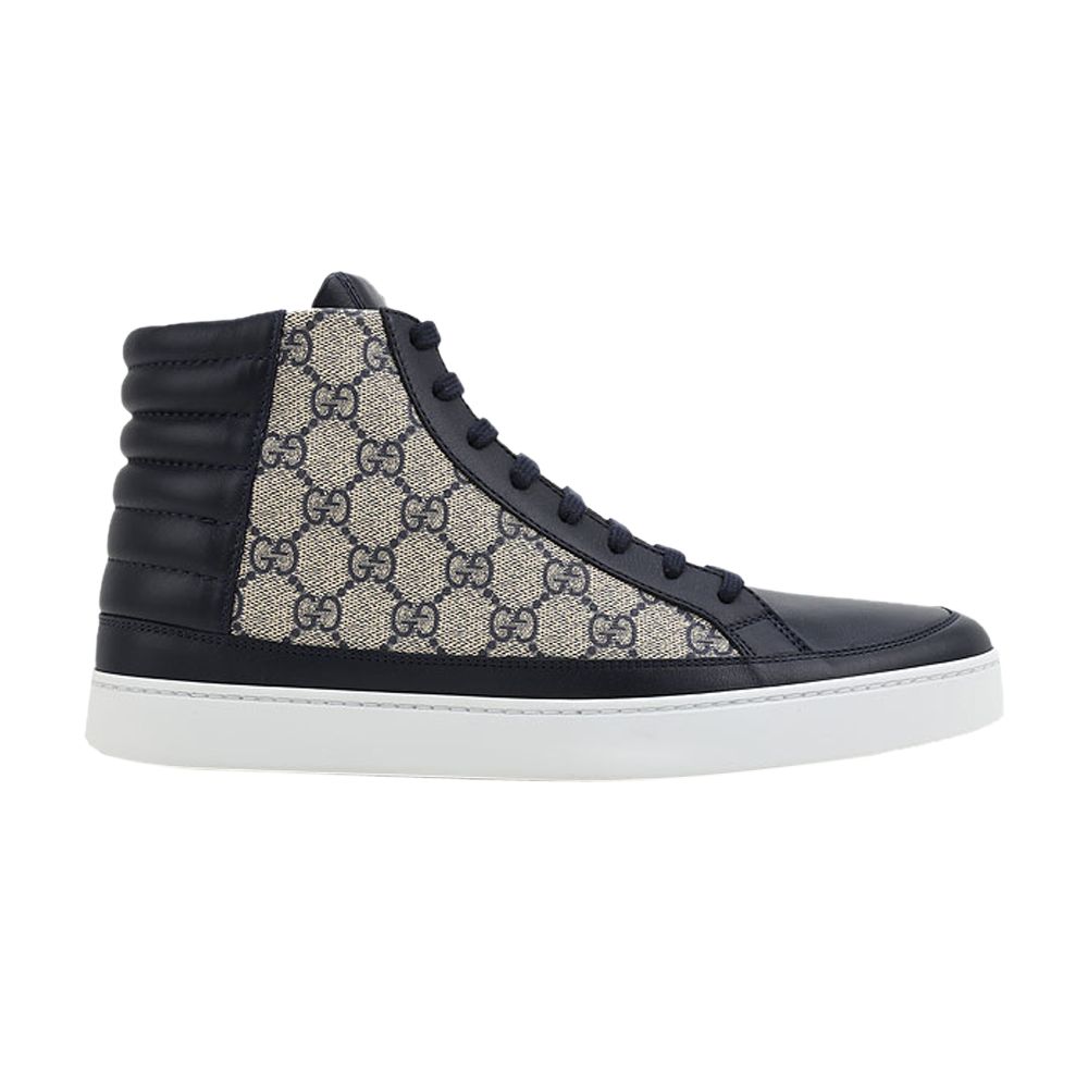 Gucci GG Supreme High 'Blue' | Men's Size 9 - 433717-A9LN0-4069
