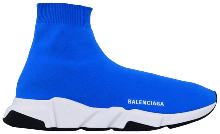 Balenciaga Speed Trainer Indigo White Black