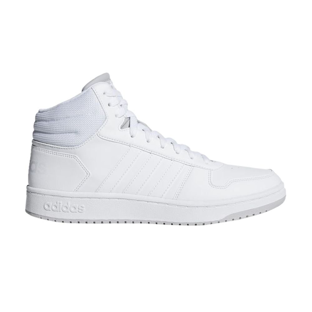 ADIDAS ORIGINALS HOOPS 2.0 MID 'CLOUD WHITE GREY'