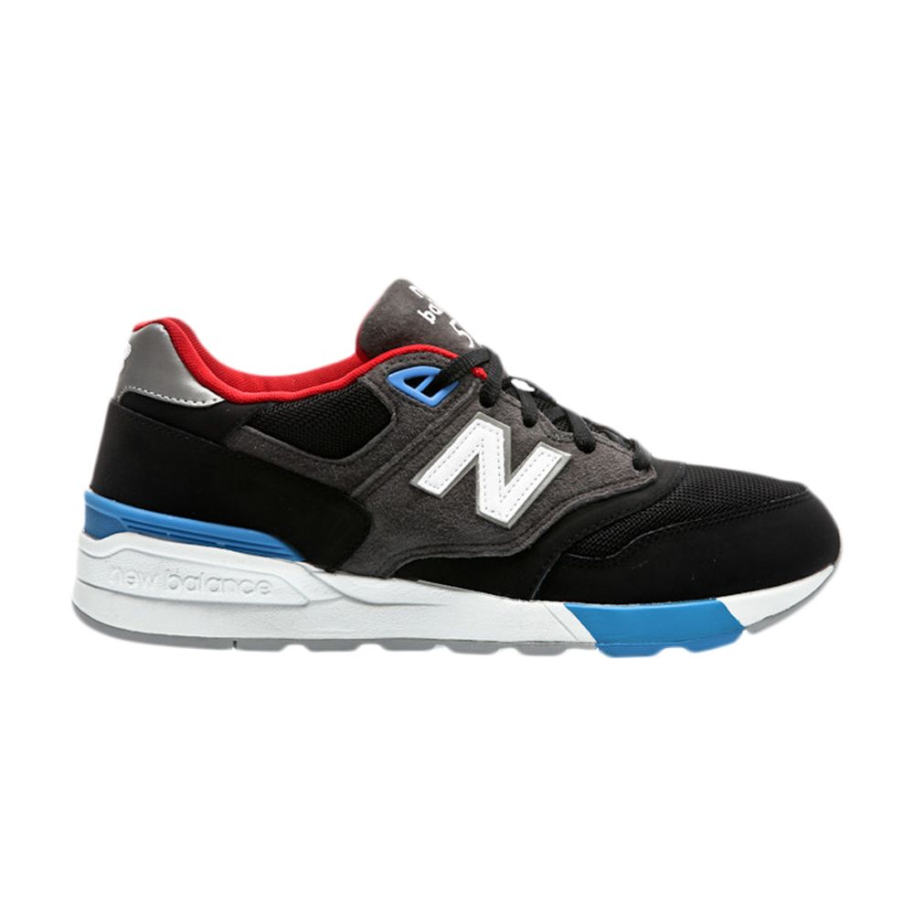 New Balance 597 'Black Red Blue' | Men's Size 12 - ML597VAC