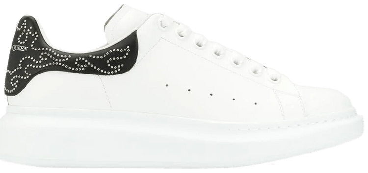 Buy Alexander McQueen Oversized Sneaker White Studded Heel
