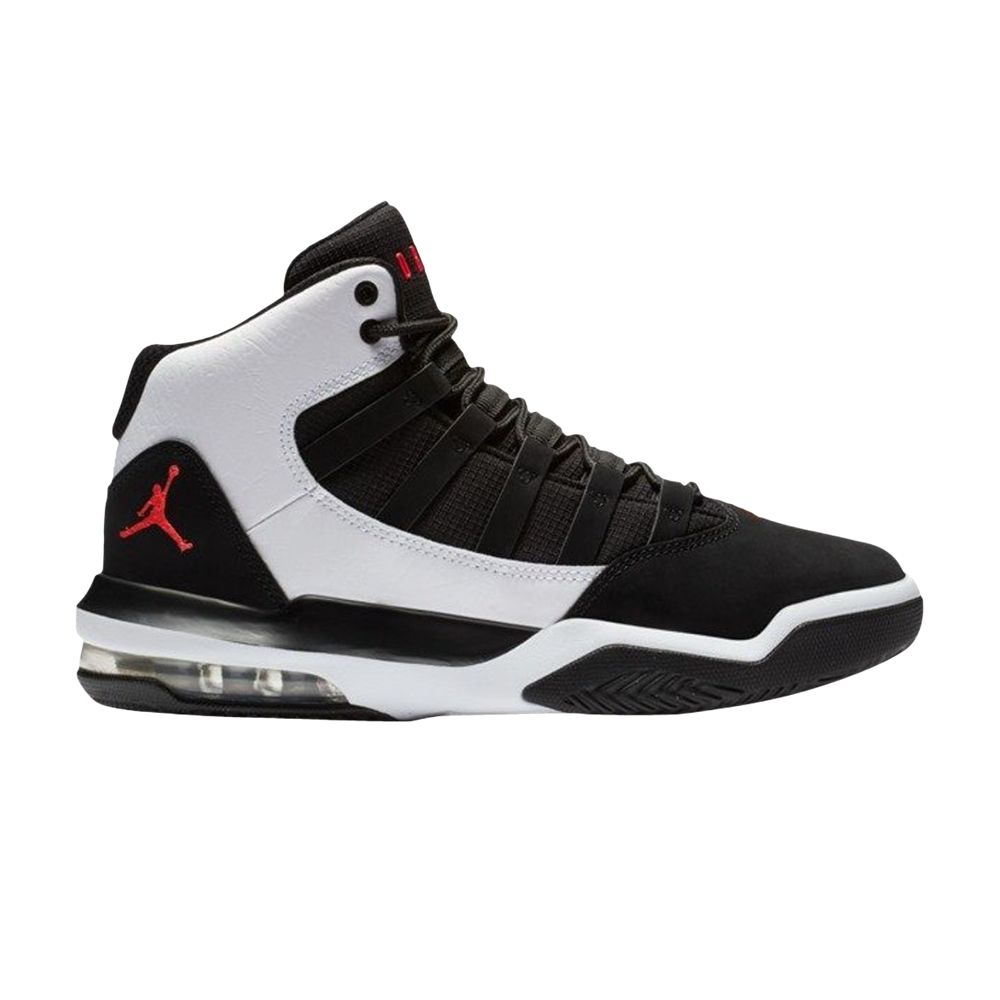 Pre-owned Air Jordan Jordan Max Aura Gs 'white Black Infrared' | Kid's Size 6.5