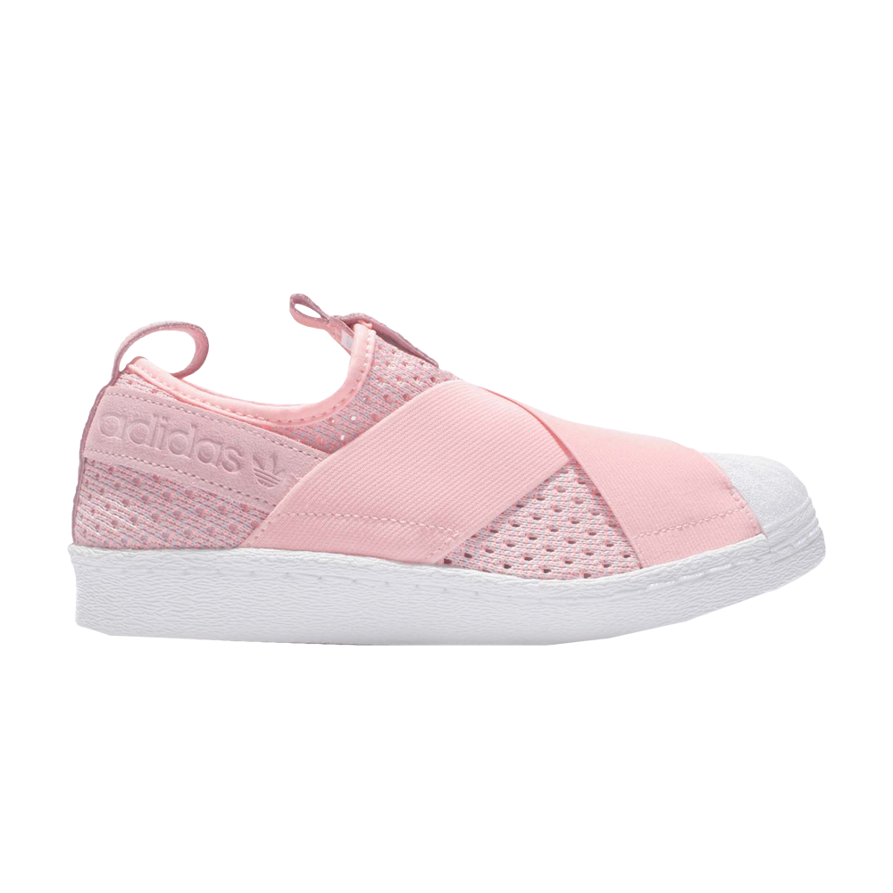 Pre-owned Adidas Originals Wmns Superstar Slip-on 'haze Coral' In Pink