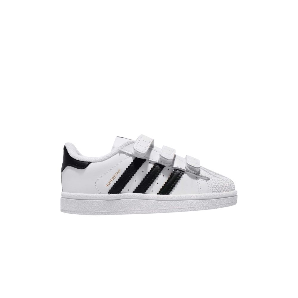 Pre-owned Adidas Originals Adidas Superstar Cf I 'white Black' | Infant Size 7.5