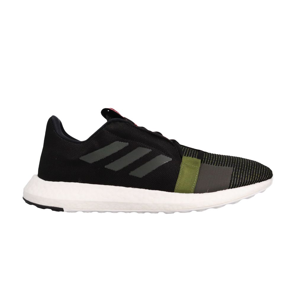 ADIDAS ORIGINALS SENSEBOOST GO 'TECH OLIVE'