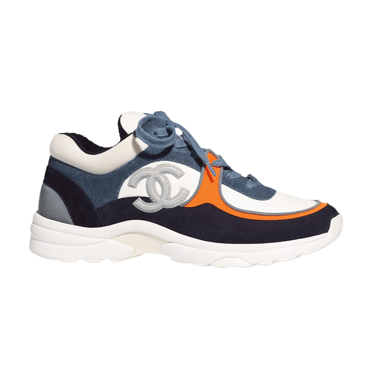 Chanel tennis shoes orange top